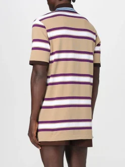 Polo in cotone a righe Gucci