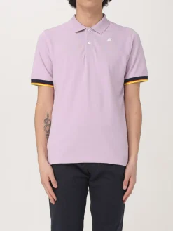 Polo in cotone basic con mini logo K-way