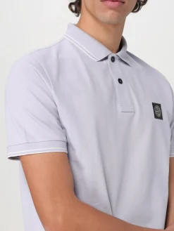 Polo in cotone biologico piquet Stone Island