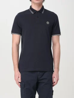 Polo in cotone biologico piquet Stone Island