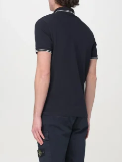 Polo in cotone biologico piquet Stone Island