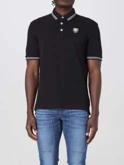 Polo in cotone Blauer con logo