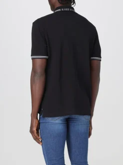 Polo in cotone Blauer con logo