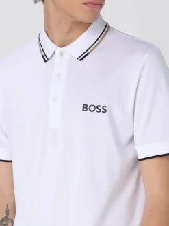 Polo in cotone Boss