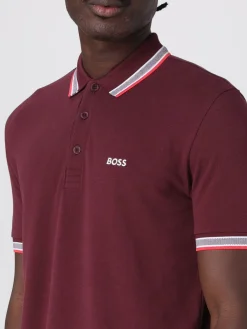 Polo in cotone Boss
