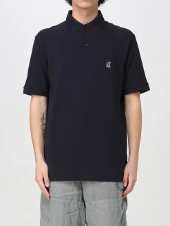 Polo in cotone con logo Armani Exchange