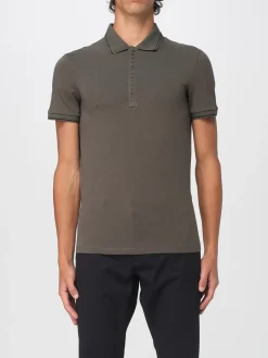 Polo in cotone con logo Armani Exchange