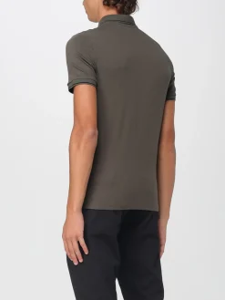 Polo in cotone con logo Armani Exchange