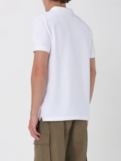 Polo in cotone con logo Calvin Klein Jeans