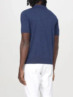 Polo in cotone con logo Dsquared2