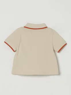 Polo in cotone con logo Emporio Armani