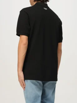 Polo in cotone con logo fiore Kenzo