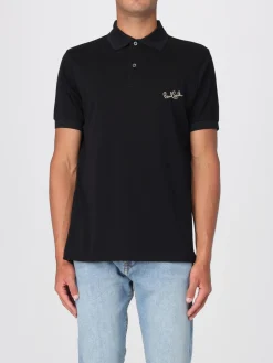 Polo in cotone con logo Paul Smith