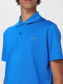 Polo in cotone con logo Paul & Shark