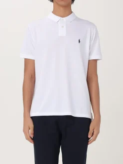 Polo in cotone con logo Polo Ralph Lauren