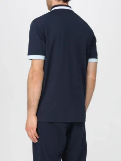 Polo in cotone con logo SUN68