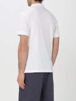 Polo in cotone con logo SUN68