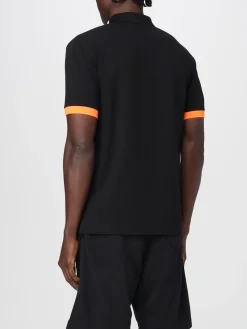 Polo in cotone con logo SUN68