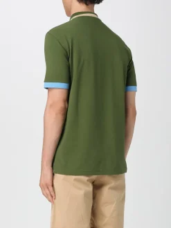 Polo in cotone con logo SUN68