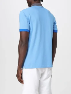 Polo in cotone con logo SUN68