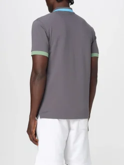 Polo in cotone con logo SUN68