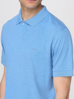 Polo in cotone con logo SUN68