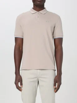 Polo in cotone con mini logo SUN68