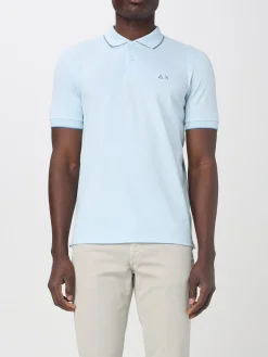 Polo in cotone con mini logo SUN68