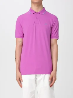 Polo in cotone con mini logo SUN68