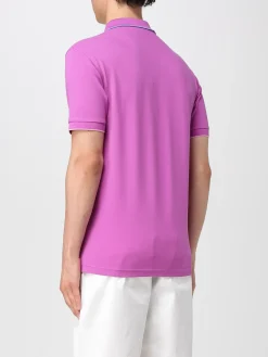 Polo in cotone con mini logo SUN68