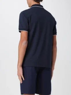 Polo in cotone con mini logo SUN68