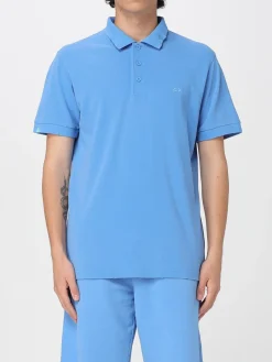 Polo in cotone con mini logo SUN68