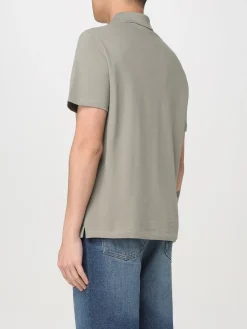 Polo in cotone con mini logo A.P.C.