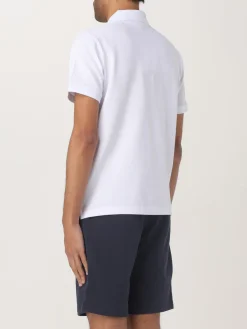 Polo in cotone con mini logo K-way