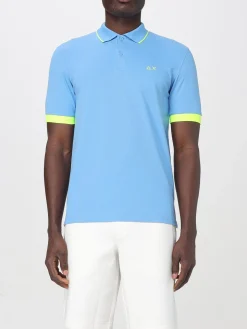 Polo in cotone con mini logo SUN68