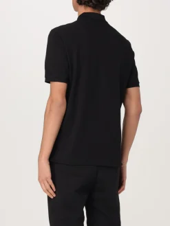 Polo in cotone con mini logo Hugo