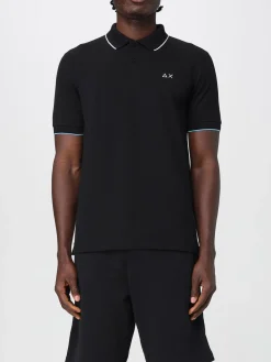 Polo in cotone con mini logo SUN68