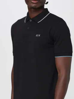 Polo in cotone con mini logo SUN68