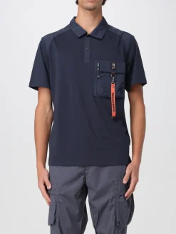 Polo in cotone con tasca a toppa Parajumpers