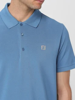 Polo in cotone FF Fendi