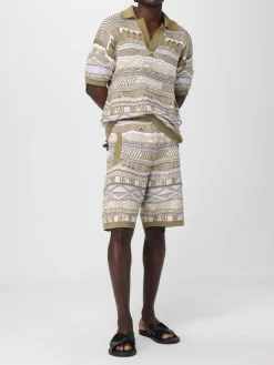 Polo in cotone jacquard multifilo Laneus