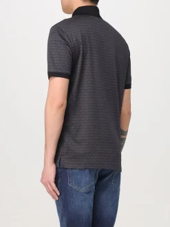 Polo in cotone logata Emporio Armani