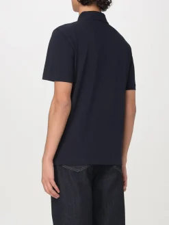 Polo in cotone Missoni con logo ricamato