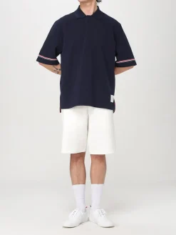Polo in cotone oversize Thom Browne