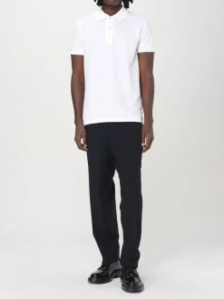 Polo in cotone piquet basic Tom Ford