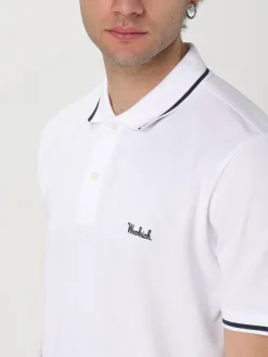 Polo in cotone slim Woolrich