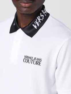 Polo in cotone Versace Jeans Couture