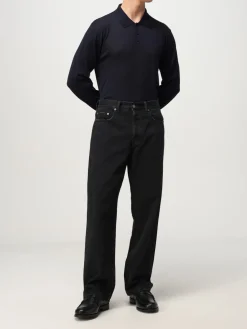 Polo in lana vergine Golden Goose