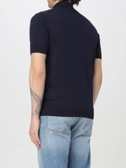 Polo in maglia di cotone Paolo Pecora