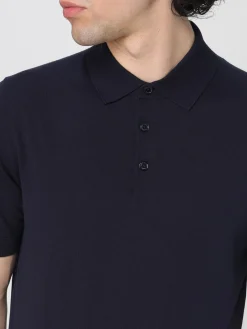 Polo in maglia di cotone Paolo Pecora